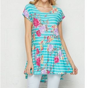 HoneyMe cross cut spring top